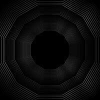 Grey metallic minimal polygonal lines abstract futuristic tech background vector