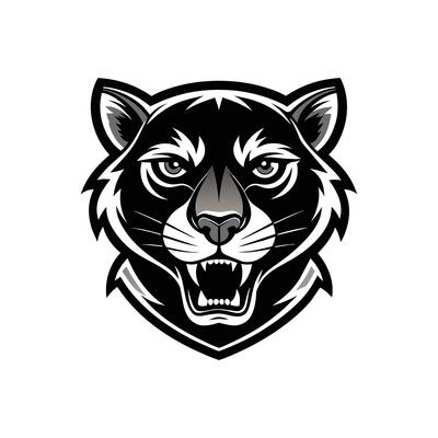 Black Panther Face Vector Art, Icons, and Graphics for Free Download