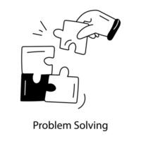 Trendy Problem Solving vector