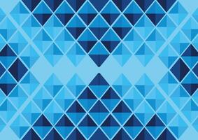 Abstract blue geometric polygonal background vector