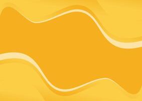 yellow background wavy design vector