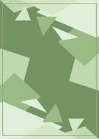 paper cut vertical flat background vector