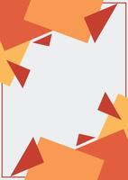 modern flat vertical background vector