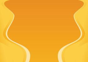 yellow abstract background design vector