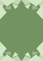 modern flat paper cut vertical background vector
