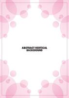 pink abstract vertical background vector