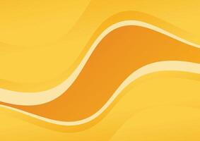 abstract yellow wave background vector