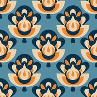 bright seamless pattern with an ornament vector