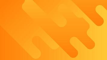 Abstract background liquid shape orange template banner with gradient color vector