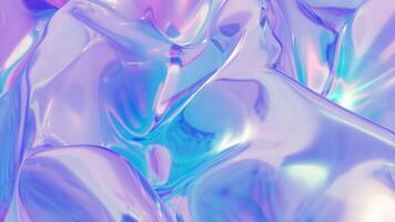 abstract liquid loop animated background with blue and purple colors video