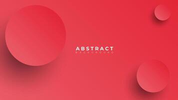 Modern neumorphism abstract background. Gradient background with neumorphism circles. Minimal abstract clean paper 3d design template. Circular neumorphic frame banner. Realistic paper surface. Vector