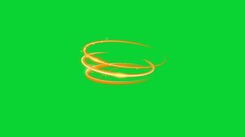 Swirl Light, Stock Overlay 4k Video, of the elements with the alpha channel, 3D abstract light motion loop animation, Chroma key, celebration concept, light effect, 4K green screen background video