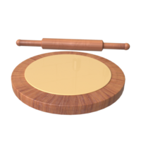 Handmade Wooden Chapati-Roti Maker - Traditional Culinary Craftsmanship png