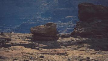 rouge Roche grandiose canyon nationale préservation zone dans Nevada video
