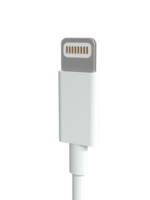 3D USB- lightning Type Cable Rendering - High-Quality Connectivity Visualization png