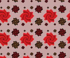 Flower pattern design eps file. vector