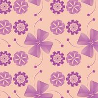 flowers pattern design eps file vector