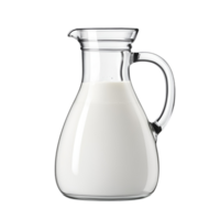 ai généré Lait cruche isolé sur transparent Contexte png