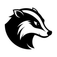 Badger Side View Logo Icon Unveil Your Brand's Wild Side vector