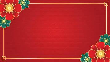 Lunar new year wallpaper. Chinese background vector. free space for text. vector