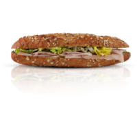 burger bröd skära ut isolerat transparent bakgrund png