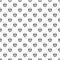 Pixel Art. Skull Seamless Pattern vector illustration