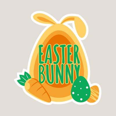 AI generated Easter Happy Bunny