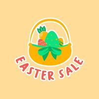 AI generated Easter Happy Bunny vector