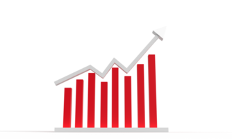 Stock red chartgraph financial business investment currency market background icon object datum concept economy loss down trade exchange price money analysis forex trend success cash financial crisis png