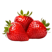 ai gerado coleção do visualmente atraente fresco frutas isolado png