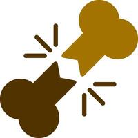 Line Two Colour vector