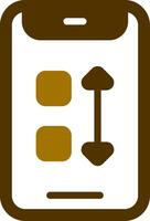 Line Two Colour vector