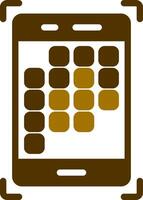 Line Two Colour vector