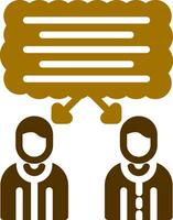 Line Two Colour vector