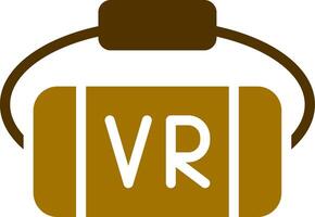 VR Glasses Creative Icon Design vector