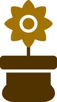 Fertilizer Creative Icon Design vector