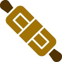 Rolling Pin Creative Icon Design vector