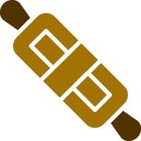 Rolling Pin Creative Icon Design vector