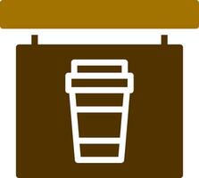 Coffee Shop Creative Icon Design vector