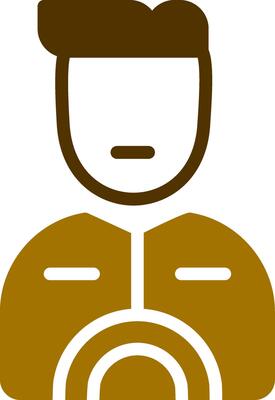 Taxi Driver Creative Icon Design