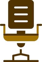 Glyph Two Colour vector