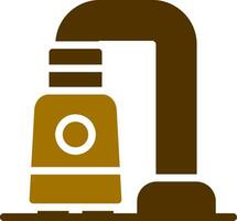 Vacuum Cleaner Creative Icon Design vector