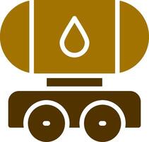 Tanker Creative Icon Design vector