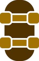 Skateboard Creative Icon Design vector