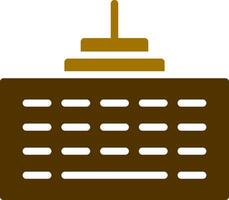 Electric Keyboard Creative Icon Design vector