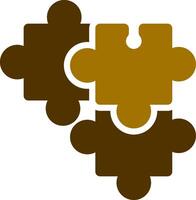 Puzzle Creative Icon Design vector