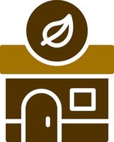 Eco House Creative Icon Design vector