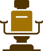 Barber Chair Creative Icon Design vector