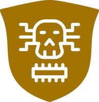 Malware Creative Icon Design vector