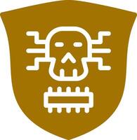 diseño de icono creativo de malware vector